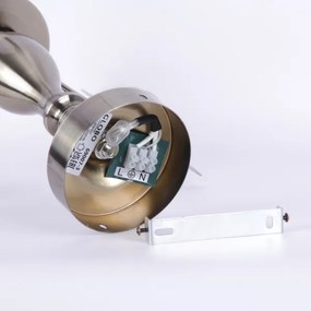 Globo 69007-3 - Plafoniera POSADAS 3xE27/60W/230V