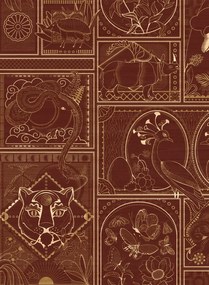 Moooi for Arte Carta da parati Golden Tiger - Jarrah