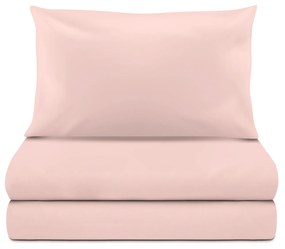 Completo letto 1 piazza e mezza rosa cipria Sugar