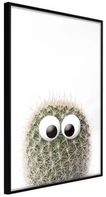 Poster  Funny Cactus II  Cornice Quadri Cornice nera, Larghezza x Altezza Home decor 30x45