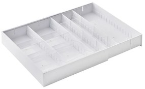 Credenza in plastica bianca per cassetto 47,5 x 35 cm - YAMAZAKI