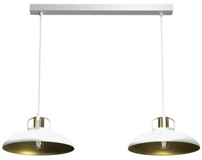 Brilagi - Lampadario a sospensione con filo FLAMENGO 2xE27/60W/230V bianco