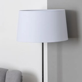 Brilagi - Lampada da terra LED CERIA 1xE27/40W/230V Ø 45 cm bianco/nero
