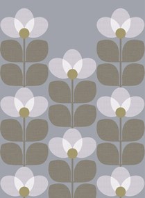 Isidore Leroy Carta da parati panoramica Flower - Neige Panel B
