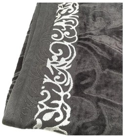 Asciugamano grigio scuro in cotone 70x140 cm Skyline - JAHU collections