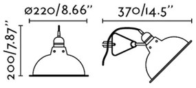 FARO 64169 - Lampada con morsetto PEPPER 1xE27/15W/230V