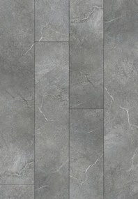 Mexen Silver Waves pannelli vinilici 1227 x 187 mm LVT Dryback 2,5 mm, supporto in PVC, 4 V-Fuga, Pietra