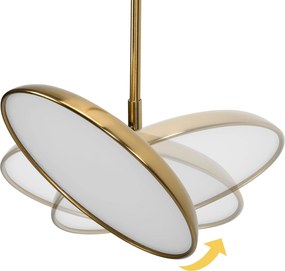 Lampa wisząca LED APP1281-CP Gold