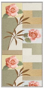 Runner lavabile 58x240 cm Blooming Garden - Oyo Concept