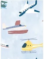 Coordonne Carta da parati Draft Planes - Sky