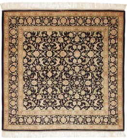 Ghom Tappeto 100 x 100 (Iran) Annodato A Mano
