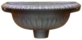 Fontana a parete VASCAAUSTRIARANTRA in ghisa H 28 cm, 48 x 21 cm