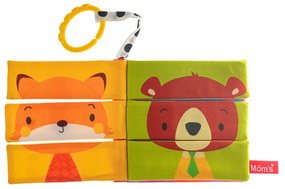 Mom's care - Libro tessile - Puzzle di animali