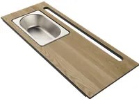 Tagliere Evhoc COMPLEMENT PLUS 170 multifunzione 17x42 cm finitura legno chiaro NAVIS