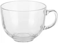 Tazza jumbo colazione vetro trasparente 440 ml