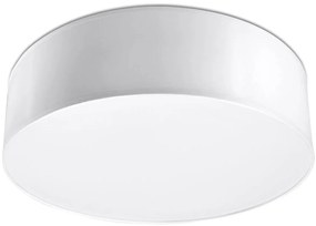 Plafoniera Tonda in PVC da Soffitto 2xE27 ARENA 35 Bianca da interno
