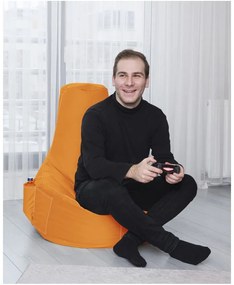 Borsa arancione per sedersi EVA Sport - Floriane Garden