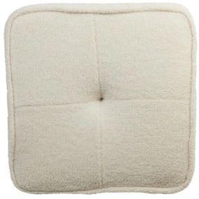 Pouf beige 40x40 cm Kiki - Light &amp; Living