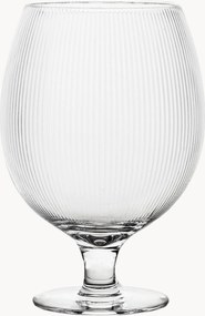 Set di 2 bicchieri da birra in cristallo soffiato Blanka