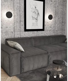 Lampada da parete in acciaio NEMO K2 da interno 2xG9 Colore del corpo Nero
