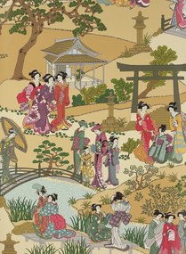 Manuel Canovas Carta da parati Geishas - Epice