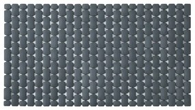 Tappetino antiscivolo doccia grigio 40x73 cm in plastica Spring