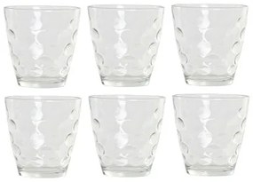 Set di Bicchieri DKD Home Decor 8424001836062 Trasparente Cristallo 400 ml (6 pcs)