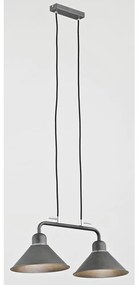 Argon 767 - Lampada a sospensione DŻERBA 2xE27/60W/230V