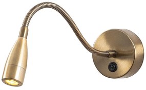 Lampada da parete dorata Reading – Opviq lights