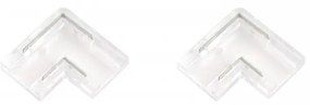 Connettore Angolare per strisce LED COB Monocolore 10mm 2 contatti CF 2PZ Selezionare l'accessorio Accessorio Strisce da 10 mm