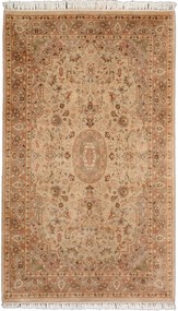 Tabriz Tappeto 100x160 Beige (Pakistan) Annodato A Mano