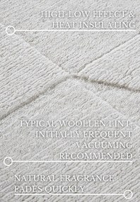 Passatoia color crema in lana intrecciata a mano 80x250 cm Ursule - Villeroy&amp;Boch