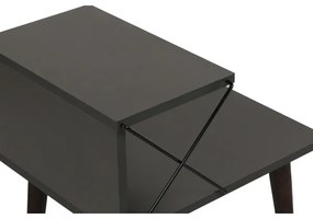 Comodino CROSS 55x50 cm antracite