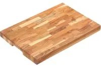 Tagliere 50x35x4 cm in Legno Massello di Acacia cod mxl 76475