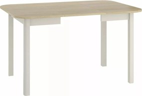 Tavolo Dante II allungabile in rovere Cremona Torro e cashmere – 90/130x90x75 cm