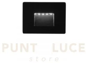 Ghiera stratos 503 in alluminio nero ip65 inc-stratos-503b