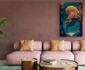 Quadro su tela – Medusa surrealista