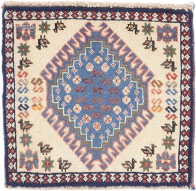 Yalameh Tappeto 40x40 (Iran) Annodato A Mano