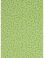 Harlequin Carta da parati Wiggle - Peridot/ Rose Quartz