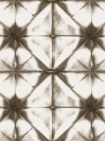 Rebel Walls Carta da parati Tie Dye Kaleidoscope - Brown