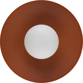 Applique SLATE 1xG9/8W/230V diametro 28 cm color mattone