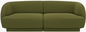 Divano modulare Miley 2 posti in tessuto Bouclé Baloo – L180 cm
