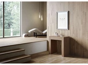 Consolle allungabile a 299 cm Allin Quercia Natura 78x47 cm con allunghe Interne