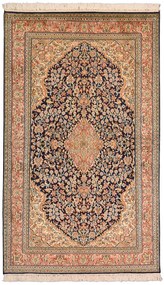 Cashmere Silk Tappeto orientale 90x160 Beige (Indian) Annodato A Mano