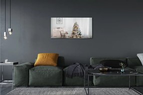 Quadro su tela Decorazioni dell'albero di Natale 100x50 cm