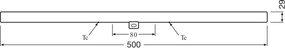 Tubo fluorescente LED S14d/6W/230V 2700K 50 cm - Osram