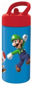 Bottiglia d'acqua Super Mario Rosso Azzurro (410 ml)