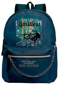 Zaino Scuola SENFORT Bmx Limitless Azzurro