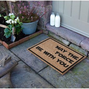 Zerbino in cocco 40x60 cm May the Force Be With Your - Artsy Doormats