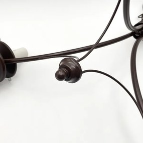 Brilagi - LED Lampadario a sospensione con catena COTTAGE 3xE14/40W/230V quercia/marrone